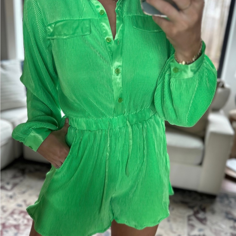 Romper Kelly Green